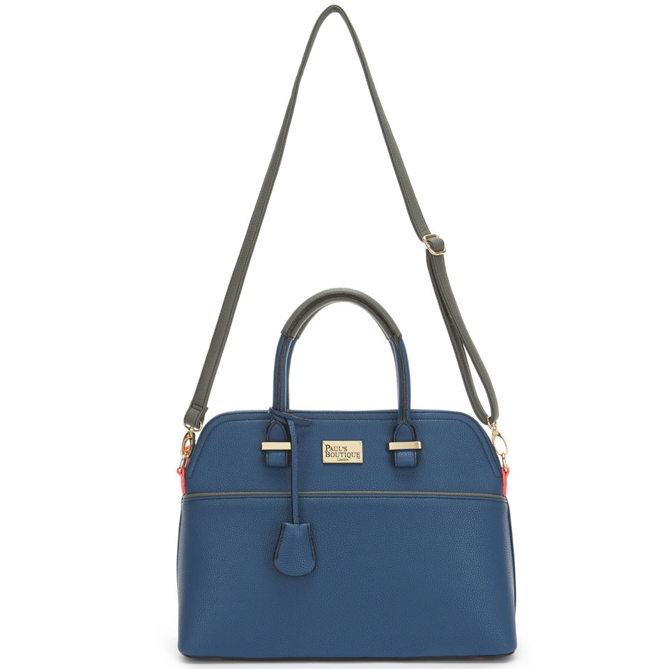 Paul's Boutique Maisy Classic Kettle Bowler Bag - Navy