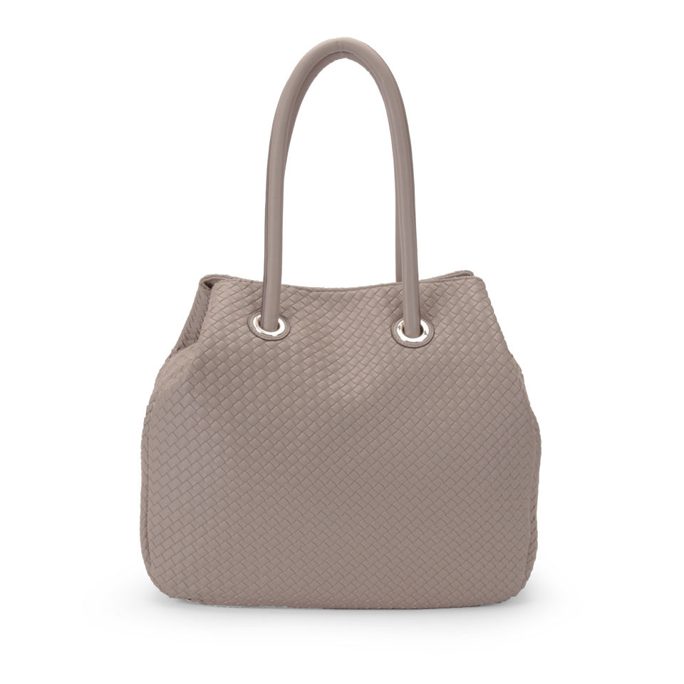 French Connection Vita Woven Slouch Tote - Kitten