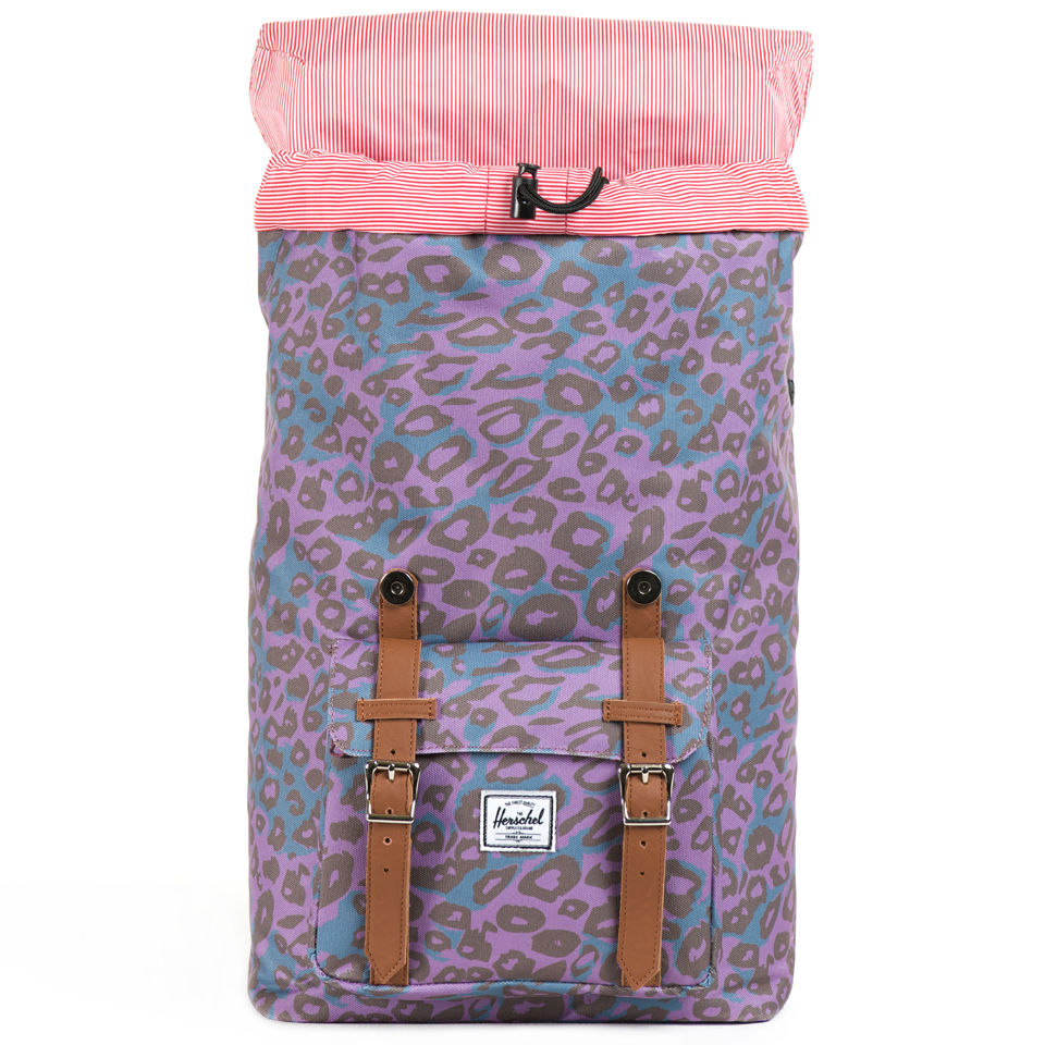 Herschel Supply Co. Little America Mid-Volume Backpack - Purple Leopard