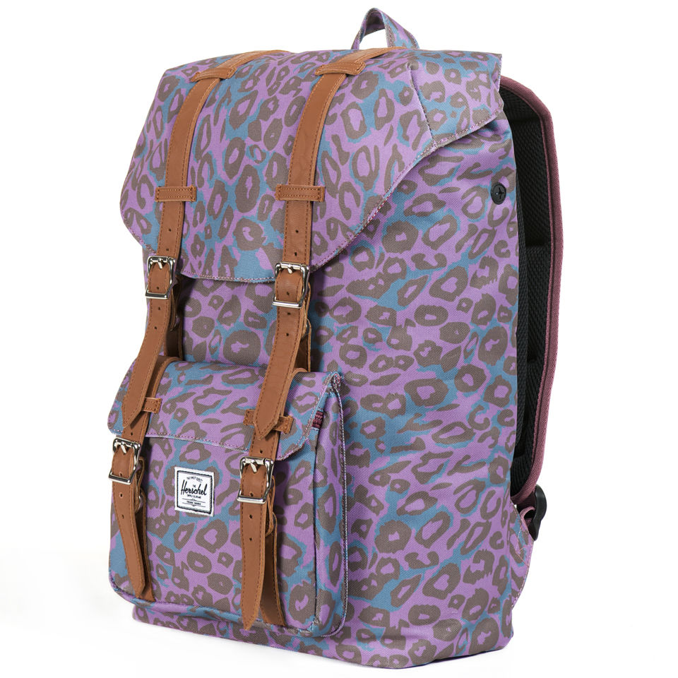 Herschel Supply Co. Little America Mid-Volume Backpack - Purple Leopard