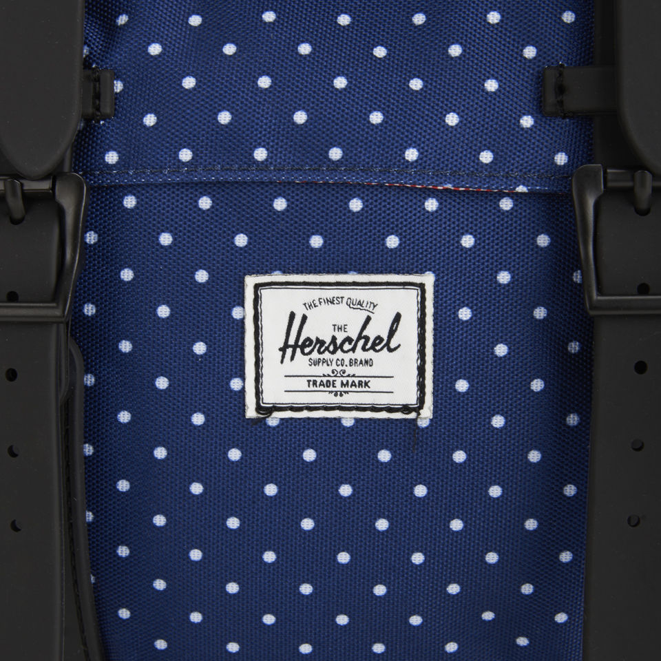 Herschel Supply Co. Little America Mid Volume Backpack - Houndstooth/Navy Polka Dot/Black Rubber