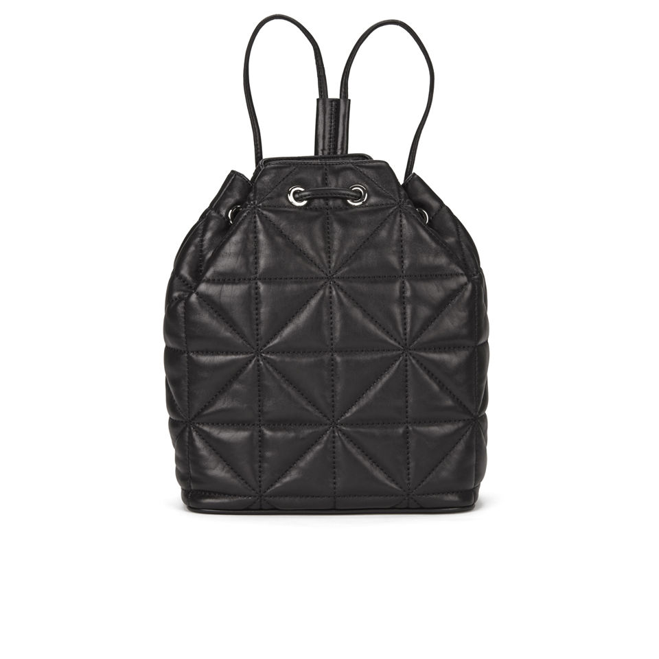 MILLY Avery Collection Quilted Backpack - Black