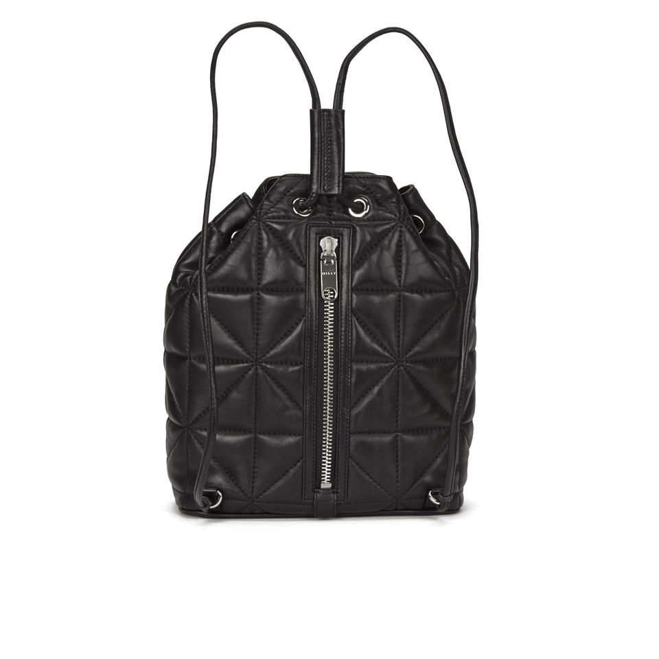 MILLY Avery Collection Quilted Backpack - Black