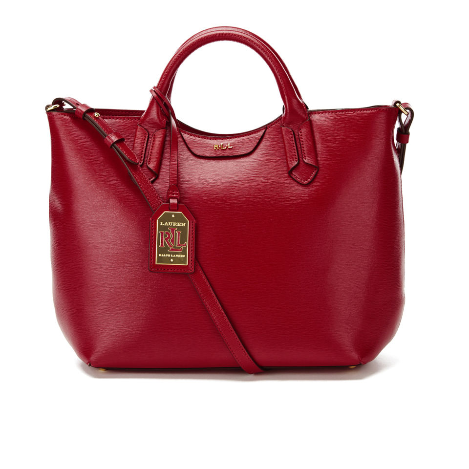 Lauren Ralph Lauren Women's Tate Convertible Tote Bag - Red