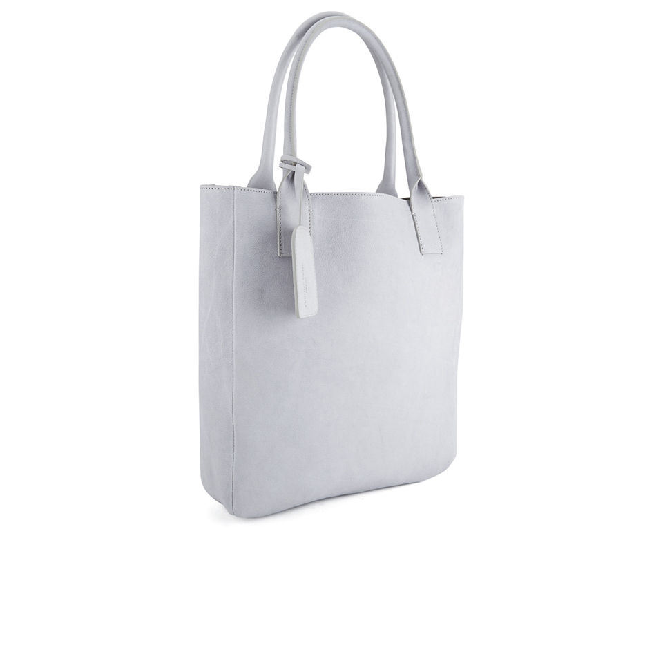 Yvonne Koné Women's Shopping Bag - Buffalo Leather Cement