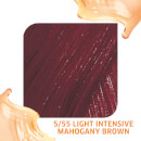Coloración semi-permanente marrón caoba claro intenso WELLA COLOR FRESH - Light Intense Mahogany Brown 5.55 (75ml)