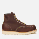 Red Wing Men's 6 Inch Moc Toe Leather Lace Up Boots - Briar Oil Slick