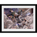 Attack on Titan Smoke Blast - 16x12 Framed Photographic Attack on Titan Smoke Blast - 16x12 Framed Photographic