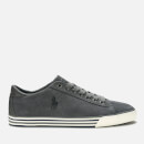Grey Suede Low-Tops