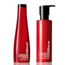 Shu Uemura Art of Hair Color Lustre Shampoo senza solfati (300 ml) e Conditioner (250 ml)
