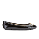 MICHAEL MICHAEL KORS Women's Fulton Patent Leather Moc Pumps - Black