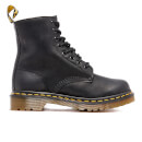 Dr. Martens Women's 1460 Serena Leather/Fur Lined 8-Eye Boots - Black - UK 3 - Black