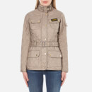 Barbour International Women's Quilt Jacket - Taupe Pearl - UK 14