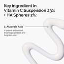 Suspensión de vitamina C 23 % + Esferas HA de The Ordinary 30ml
