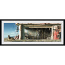 Fallout Garage - 30 x 12 Inches Framed Photograph Fallout Garage - 30 x 12 Inches Framed Photograph