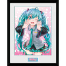 Hatsune Miku Wink - 16 x 12 Inches Framed Photograph Hatsune Miku Wink - 16 x 12 Inches Framed Photograph