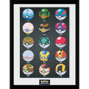 Pokémon Pokéballs - 16 x 12 Inches Framed Photograph Pokémon Pokéballs - 16 x 12 Inches Framed Photograph