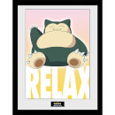 Pokémon Snorlax - 16 x 12 Inches Framed Photograph Pokémon Snorlax - 16 x 12 Inches Framed Photograph