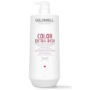 Goldwell Dualsenses Color Extra Rich Brilliance Conditioner, Anti-Colour Fading For Thick, Coarse Hair 1000ml (Worth £83.25)