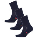 PBK Lightweight Socks Multipack - 3 Pairs - Blue PBK Lightweight Socks Multipack - 3 Pairs - Blue