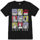 Star Wars The Last Jedi Light Side Kids' Black T-Shirt