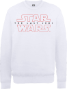 Star Wars The Last Jedi Men's White Sweatshirt