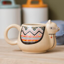 Llama Mug - Brown
