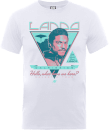 Star Wars Lando Rock Poster T-Shirt - White