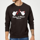 Disney Mickey Mouse Love Hands Sweatshirt - Black