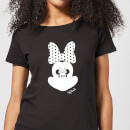 Disney Mickey Mouse Minnie Mouse Mirror Ilusion Women's T-Shirt - Black