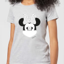 Disney Mickey Mouse Minnie Mouse Mirror Ilusion Women's T-Shirt - Grey