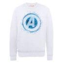 Marvel Avengers Assemble Glowing Logo Sweatshirt - White