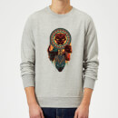 Black Panther Totem Sweatshirt - Grey