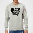 Black Panther Emblem Sweatshirt - Grey