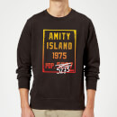 Jaws Amity Population Sweatshirt - Black