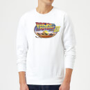 Back To The Future Lasso Sweatshirt - White
