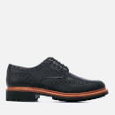 Grenson Men's Archie Leather Commando Sole Brogues - Black