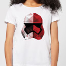 Star Wars Cubist Trooper Helmet White Women's T-Shirt - White
