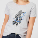 Magic The Gathering Jace Character Art Women's T-Shirt - Grey Magic The Gathering Jace Character Art Women's T-Shirt - Grey