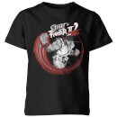 Street Fighter RYU Sketch Kids' T-Shirt - Black