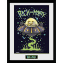 Rick and Morty Ship 12 x 16 Inches Framed Photograph Rick and Morty Ship 12 x 16 Inches Framed Photograph