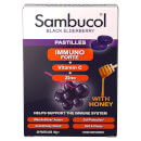 Пастилки для укрепления иммунитета с черной бузиной Sambucol Immuno Forte - Black Elderberry — 20 шт.
