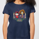 Coco Miguel And Hector Women's T-Shirt - Navy