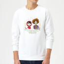 Coco Miguel And Hector Sweatshirt - White