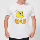 Looney Tunes Tweety Sitting Men's T-Shirt - White