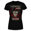 Looney Tunes Tasmanian Devil Monster Rock Women's T-Shirt - Black