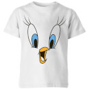 Looney Tunes Tweety Face Kids' T-Shirt - White