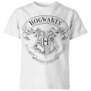 Harry Potter Hogwarts Crest Kids' T-Shirt - White