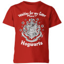 Harry Potter Waiting For My Letter From Hogwarts Kids' T-Shirt - Red