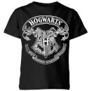Harry Potter Hogwarts Crest Kids' T-Shirt - Black